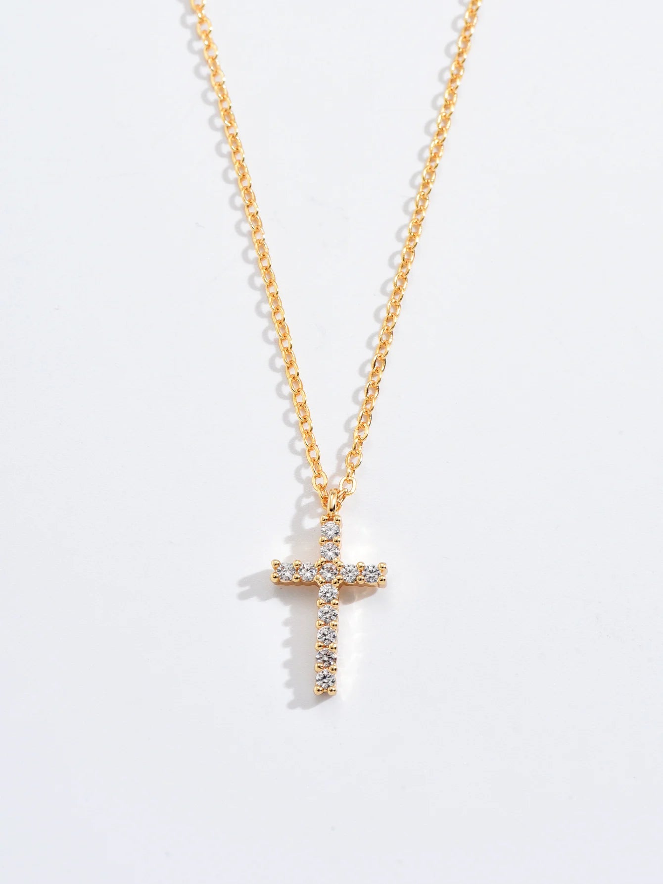 collier croix diamant